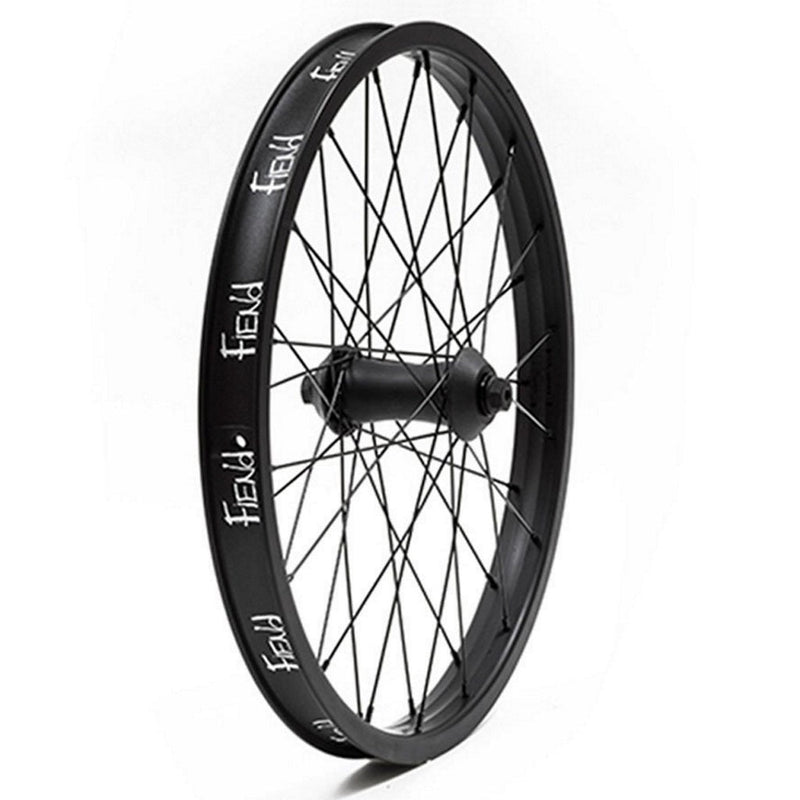 Fiend Cab flangeless front wheel Black 10mm (3/8")