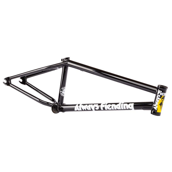 Fiend Reynolds V4 BMX Frame Metallic Black Backyard