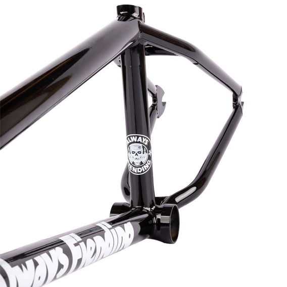 Fiend Reynolds V4 BMX Frame Metallic Black Backyard
