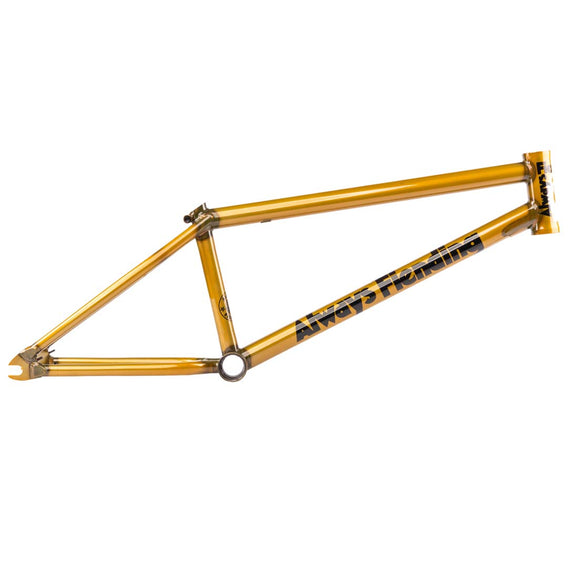 Fiend Reynolds V4 BMX Frame Trans Gold Backyard