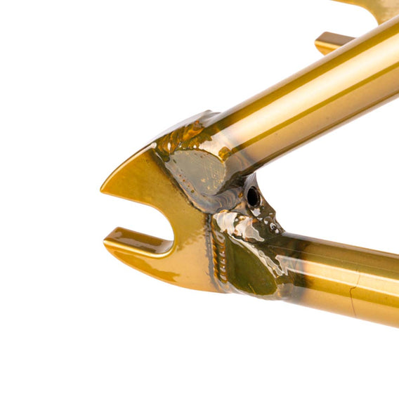 Fiend Reynolds V4 BMX Frame Trans Gold Backyard