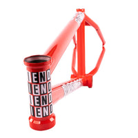 Fiend Shapeshifter BMX Frame Corsa Red Backyard