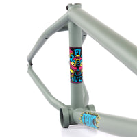 Fiend Shapeshifter Frame 335CS - Flat Grey Matt Closson seat tube