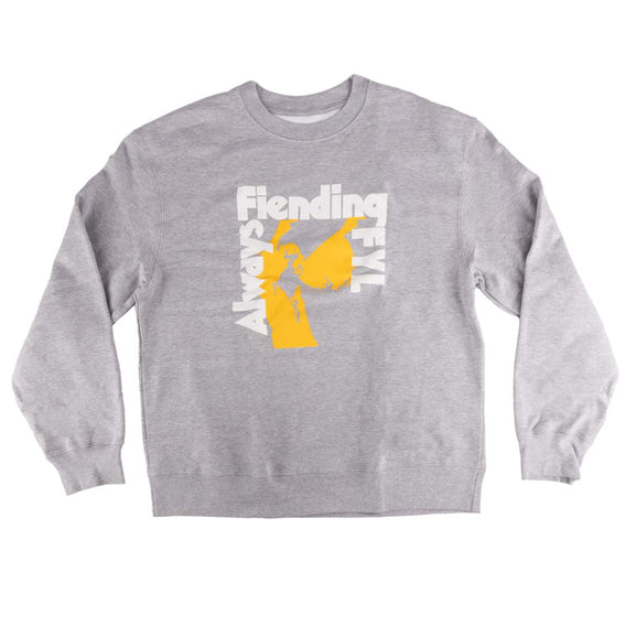 Fiend fiending black sabbath vol.4 bmx sweatshirt grey backyard bmx 