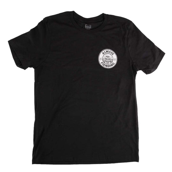 Fiend garrett reynolds always fiending black bmx t-shirt backyard bmx