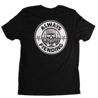 Fiend garrett reynolds always fiending black bmx t-shirt backyard bmx
