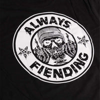 Fiend garrett reynolds always fiending black bmx t-shirt backyard bmx