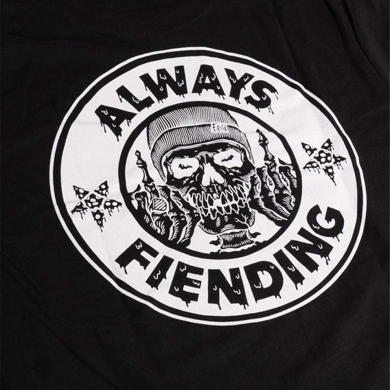 Fiend garrett reynolds always fiending black bmx t-shirt backyard bmx