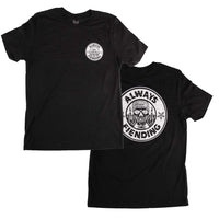 Fiend garrett reynolds always fiending black bmx t-shirt backyard bmx