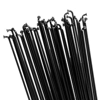 Fiend straight gauge bmx spokes black