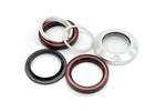 Tribal BMX Headset - Silver