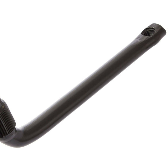 KHE black BMX Cranks 1 piece for complete bmx bike