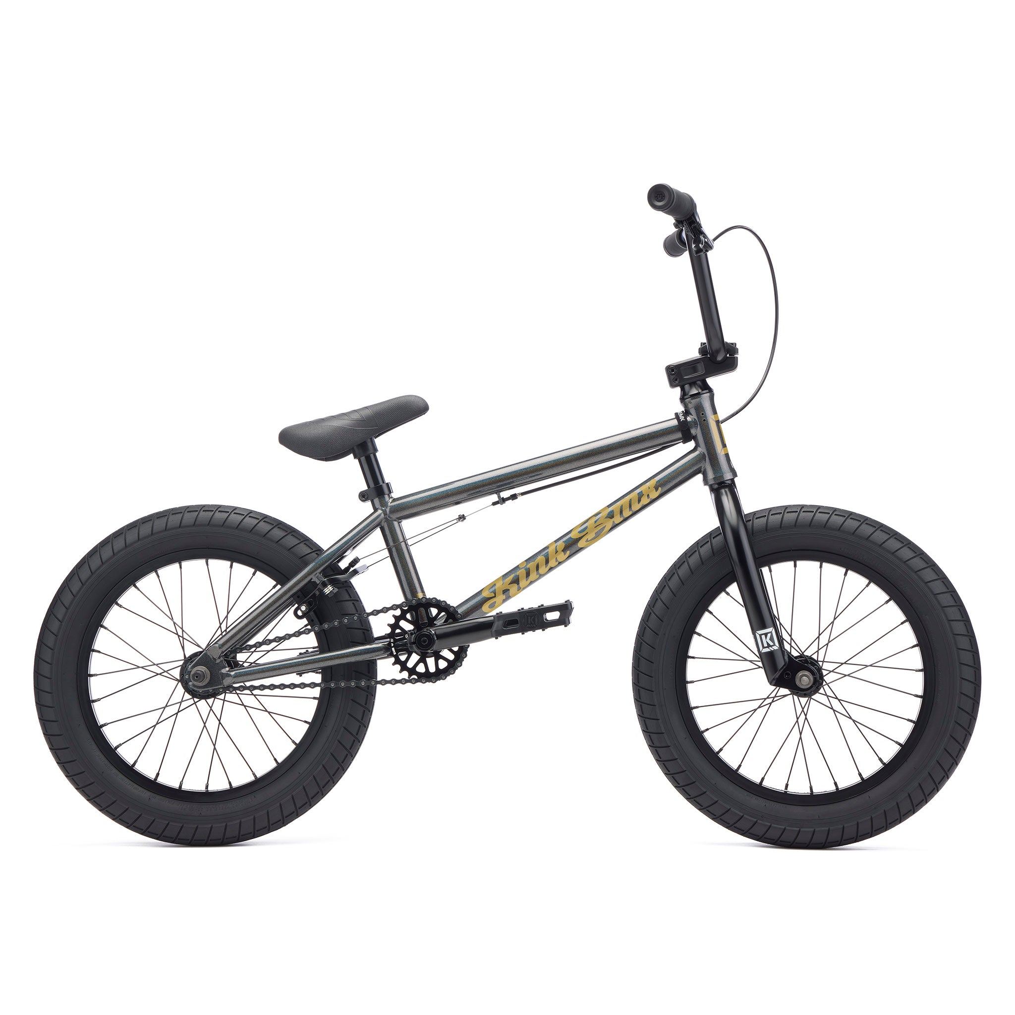 Kink carve digital grey 16 inch bmx bike