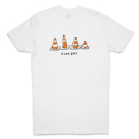 Kink safety white bmx t-shirt