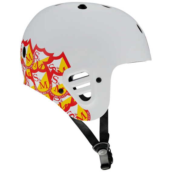 Pro-Tec Full Cut BMX Helmet S&M Bikes Shield Backyard 4