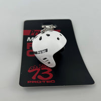 ProTec Full Cut Keychain White Backyard BMX 1