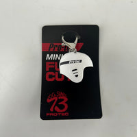 ProTec Full Cut Keychain White Backyard BMX 2