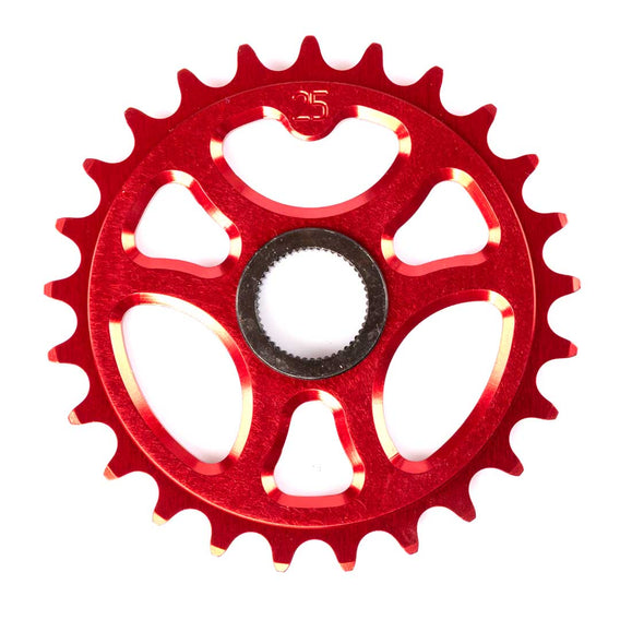 Profile Galaxy 22mm Spline Drive Sprocket - Red