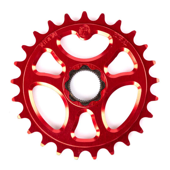 Profile Galaxy 22mm Spline Drive Sprocket - Red