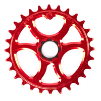 Profile Galaxy 22mm Spline Drive Sprocket - Red