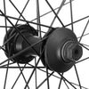 Stranger Crux V2 front wheel Black hub with black XL rim 10mm (3/8")