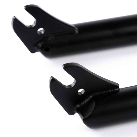 Subrosa Chromoly BMX Forks - Matt Black dropouts