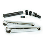 Total BMX Hangover H2 22mm Cranks - Chrome