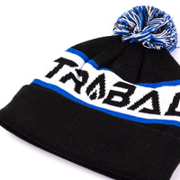 Tribal Beanie - Black / White / Blue