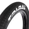 Tribal 18" Logo Tyres - Black 2.10"
