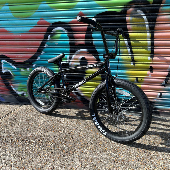 Tribal spear collection only black bmx bike