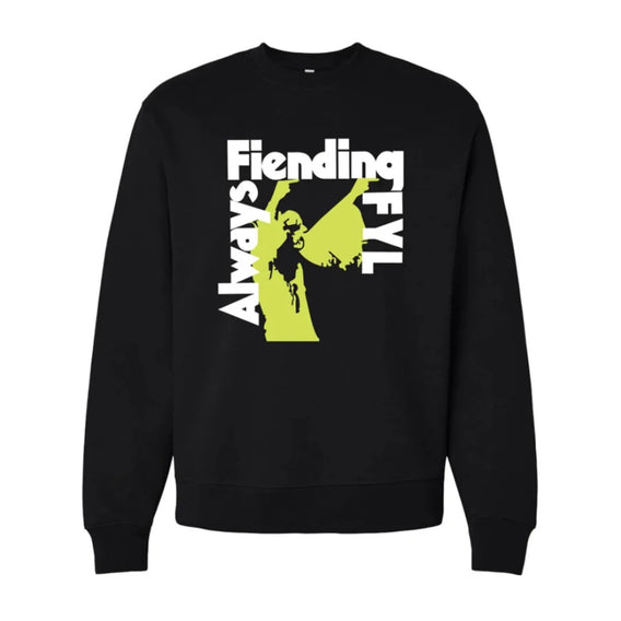 Fiend Vol.4 Crew Sweatshirt - Vintage Black