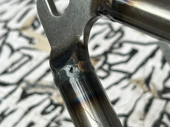Cult 2 Short IC Brakeless Frame - Raw 21" - FACTORY SECONDS