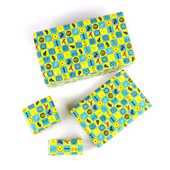Backyard BMX Wrapping Paper 100cm x 70cm