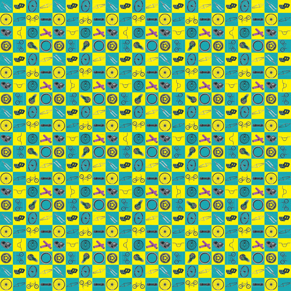 Backyard BMX Wrapping Paper 100cm x 70cm