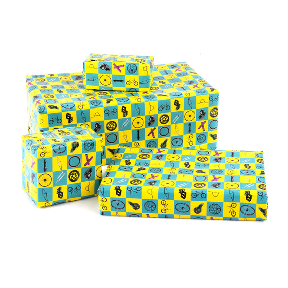 Backyard BMX Wrapping Paper 100cm x 70cm