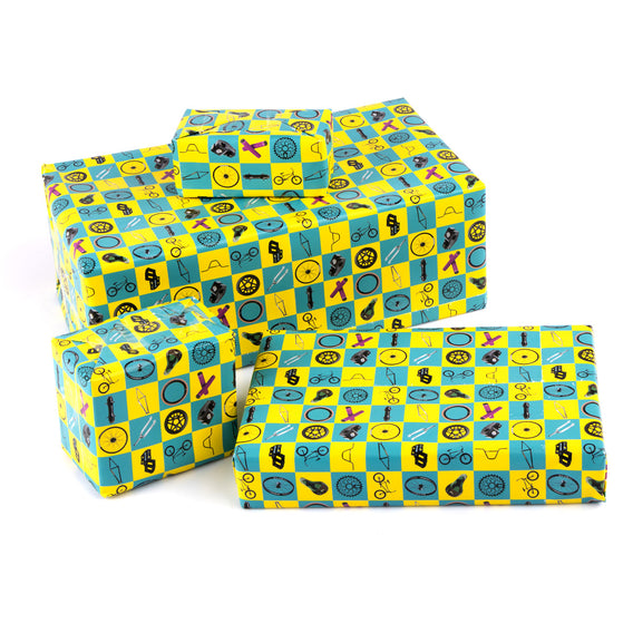 Backyard BMX Wrapping Paper 100cm x 70cm