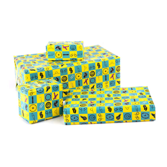 Backyard BMX Wrapping Paper 100cm x 70cm