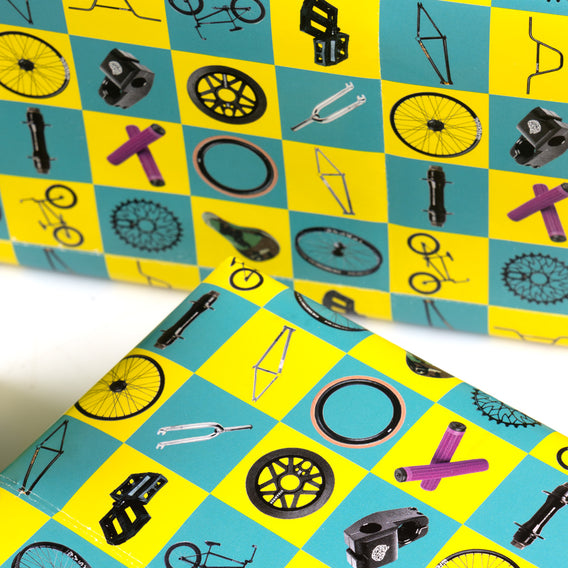 Backyard BMX Wrapping Paper 100cm x 70cm
