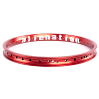 Alienation Vandal TCS Rim - Anodised Red 36 Hole