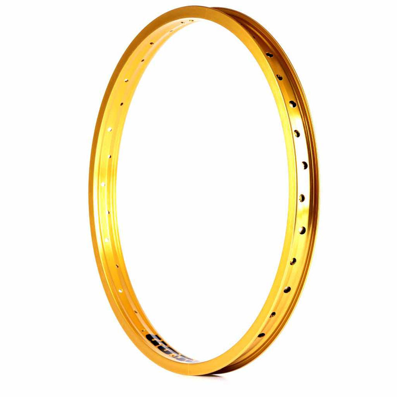 Gold Alienation TCS Felon rim photographed on a white background