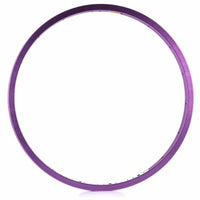 Side view of a Purple Alienation TCS Felon rim photographed on a white background