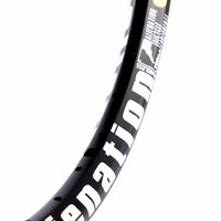 Alienation Mischief TCS Rim - Matt Black 36 Hole