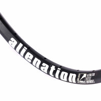 Alienation Mischief 26" Rim - Black 36 Hole logo TCS 2.0