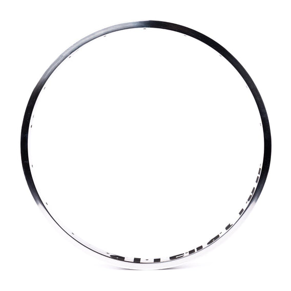 Alienation Felon TCS Rim - Polished Silver 36 Hole profile shot sideways