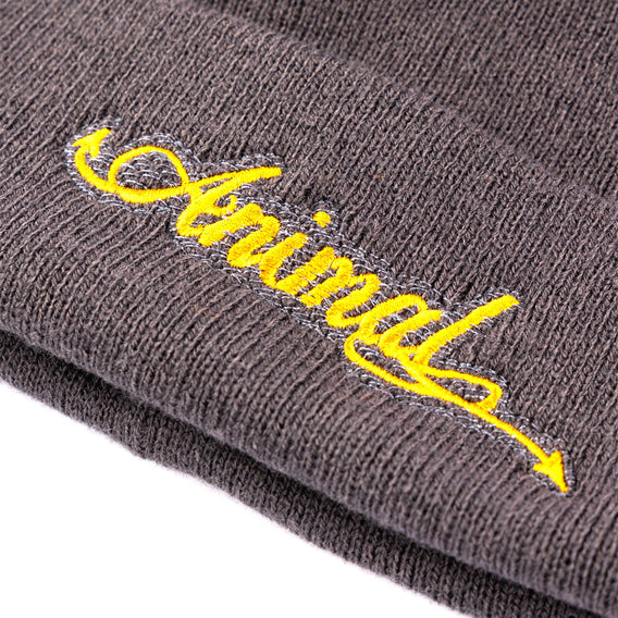 Animal Bikes Tails Beanie - Grey
