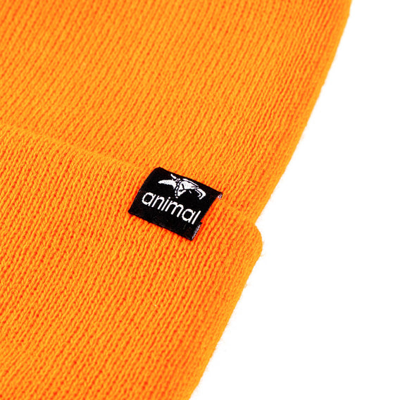 Animal Bikes Tag Beanie - Orange