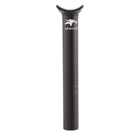 animal bikes black bmx seat post 200mm