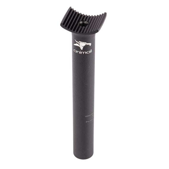 animal bikes black bmx seat post 200mm