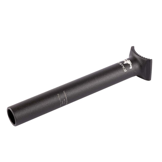 animal bikes black bmx seat post 200mm