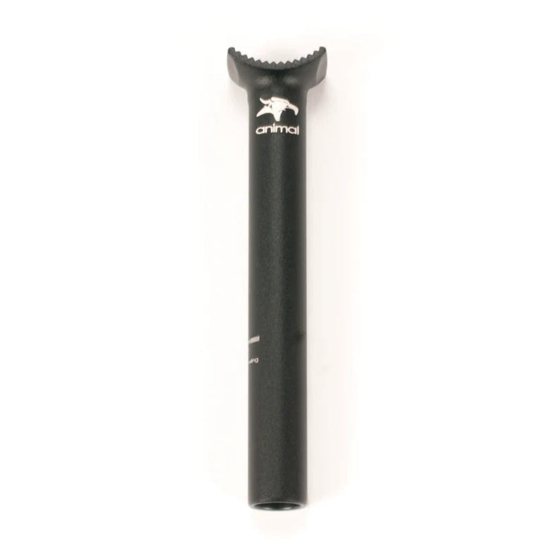 animal bikes black bmx seat post 200mm